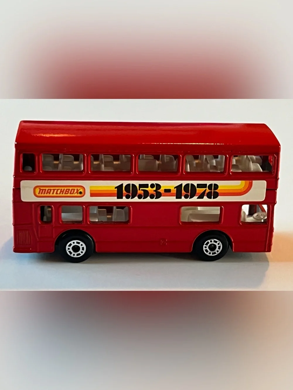 Vintage Matchbox Superfast No. 17 The Londoner 1953-1978 Double Decker Lesney